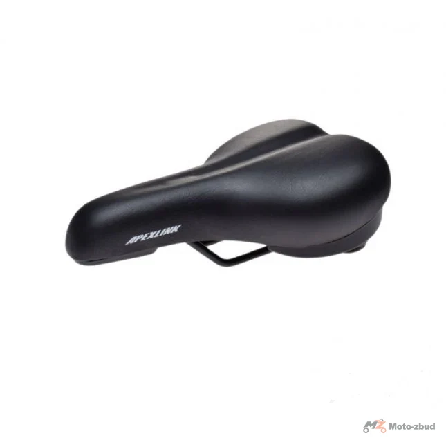 Siodełko rowerowe MTB czarne elastomer