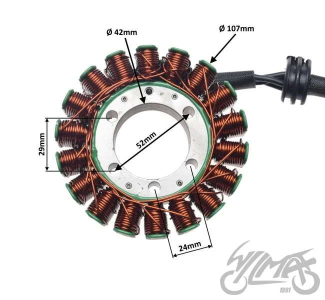 Stator 18 cewek do Polaris sportsman 700 06-17 — ujęcie 2