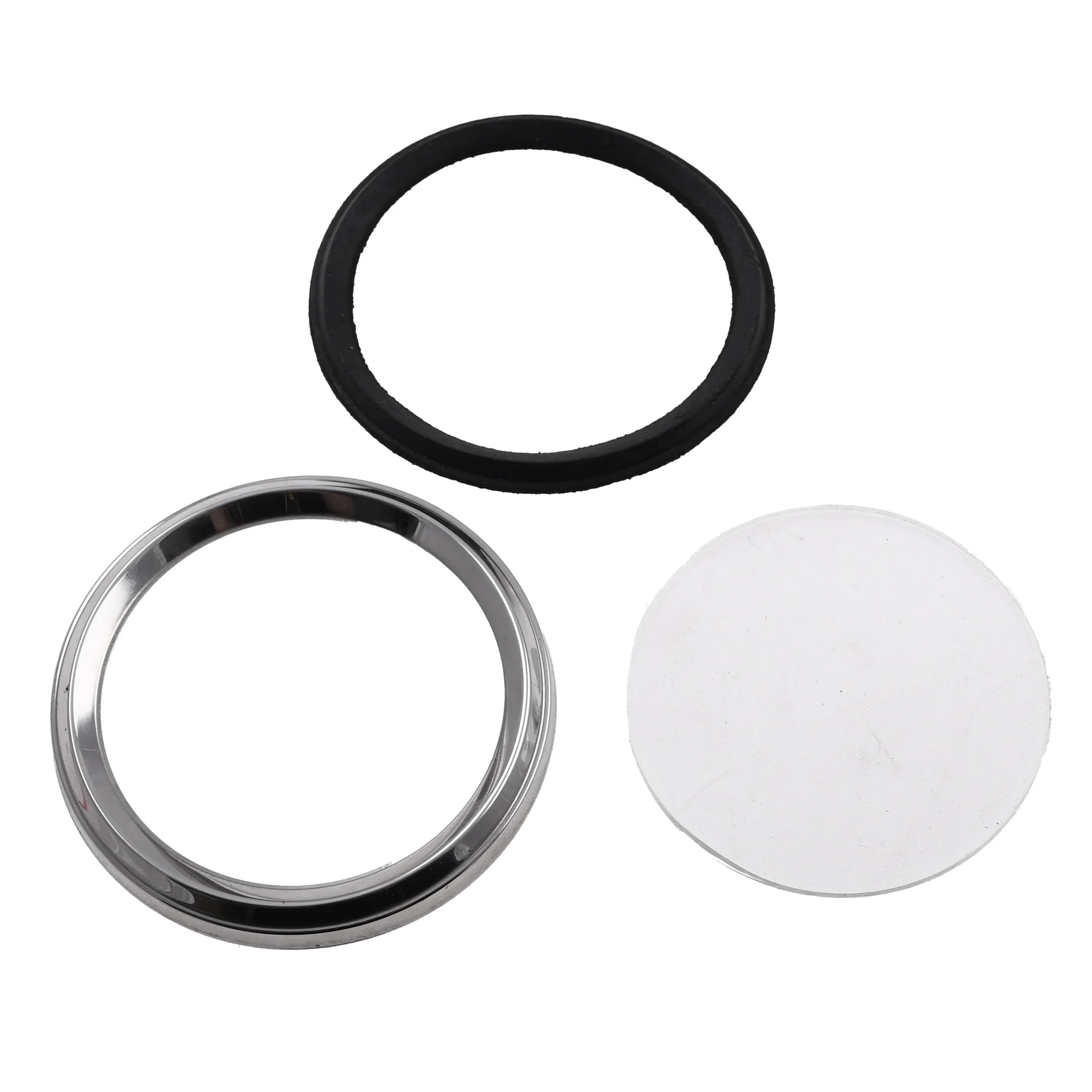Szkło + ramka licznika chrom 60 mm Simson DPR Classic — ujęcie 2