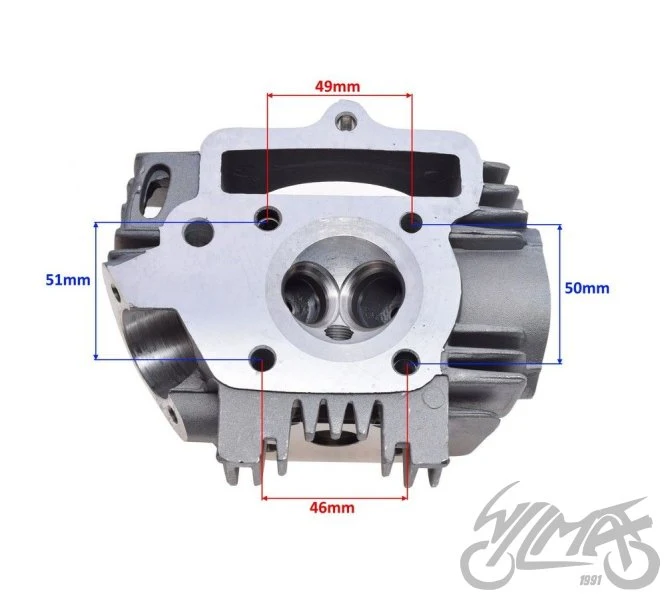 Głowica cylindra do silnika T120 4T — ujęcie 2