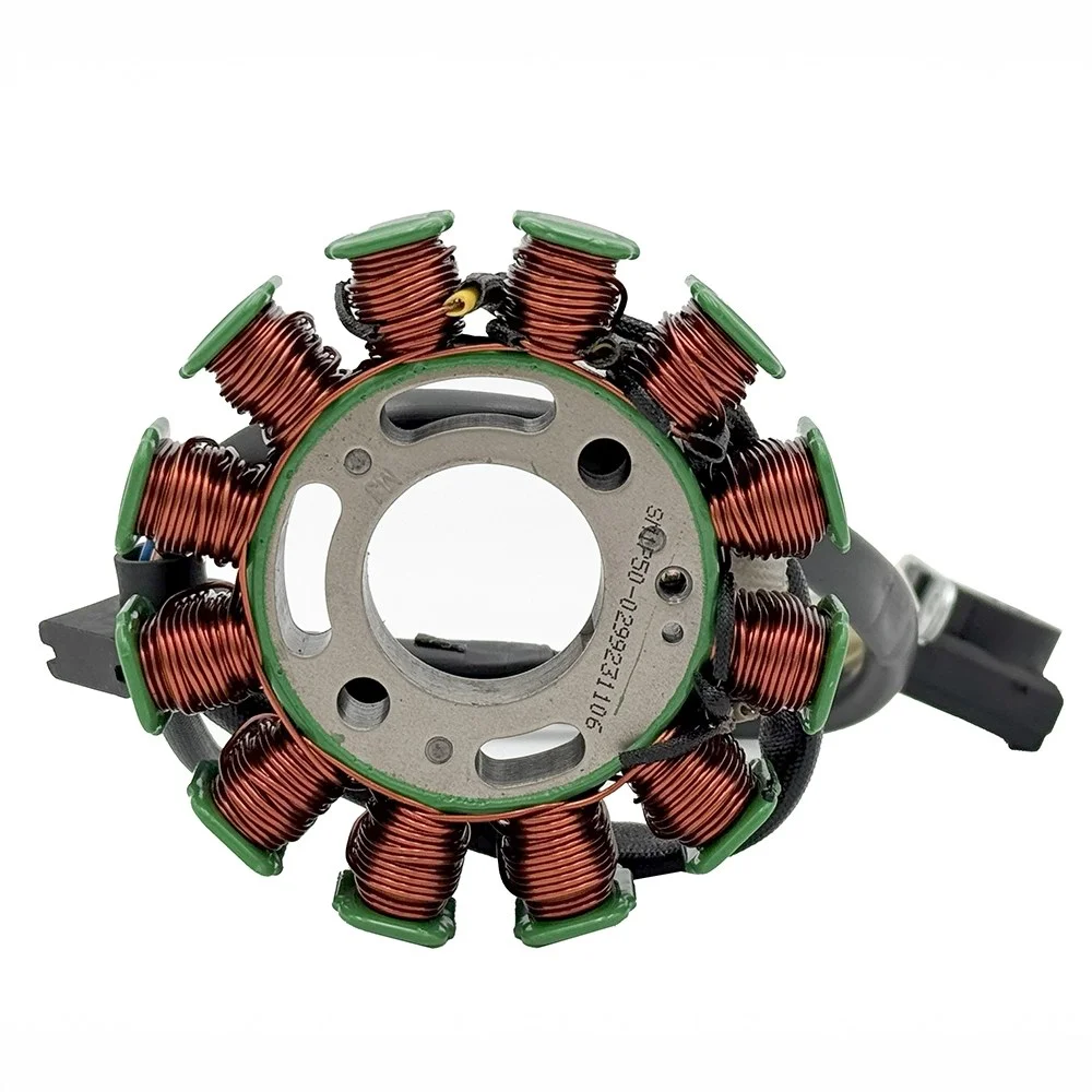 Junak 712 iskrownik (alternator) kpl. (12 cewek) (2x kostka 2/3 piny) (śr.zew.88,5 mm, gr.26 mm) — ujęcie 2