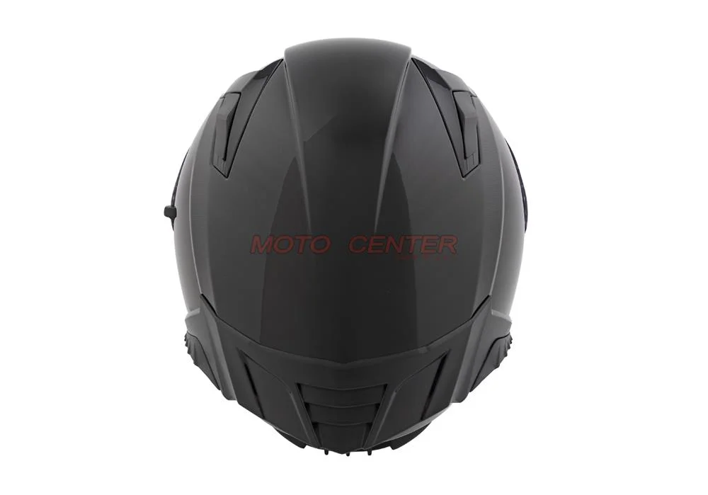 Kask zamknięty z blendą i lampą LED BLEXX FF953 czarny M ECER22.06 — ujęcie 8