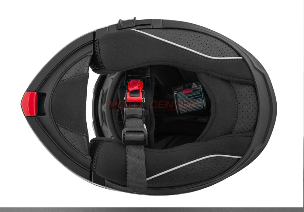 Kask motocyklowy szczękowy z blendą BLEXX YA-967 czarny mat M ECER22.06 — ujęcie 9