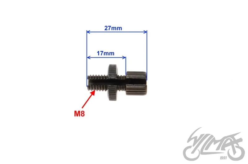 Śruba regulacji linki do Suzuki GN125 — ujęcie 2