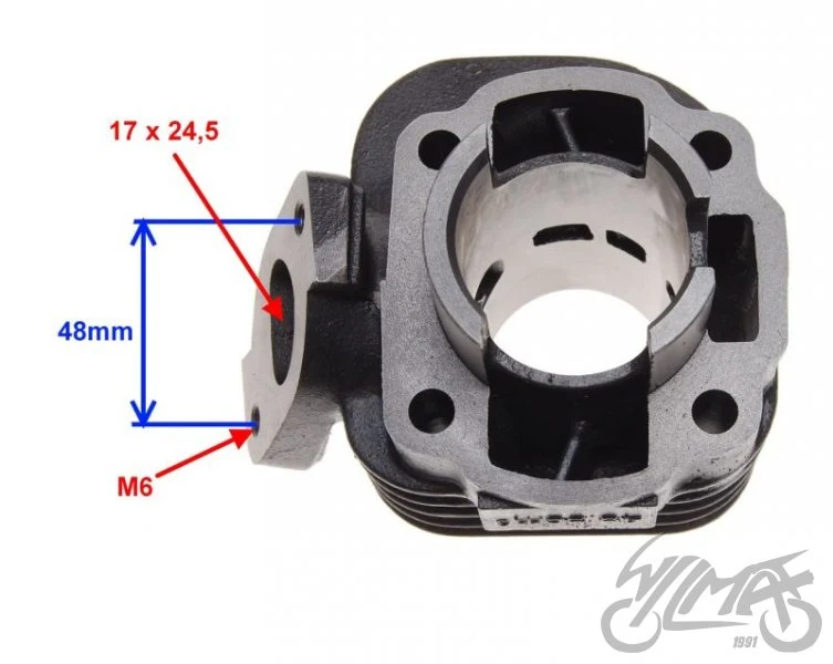 Cylinder do Yamahy Jog i wskazanych modeli — 3KJ, 40 mm — ujęcie 2
