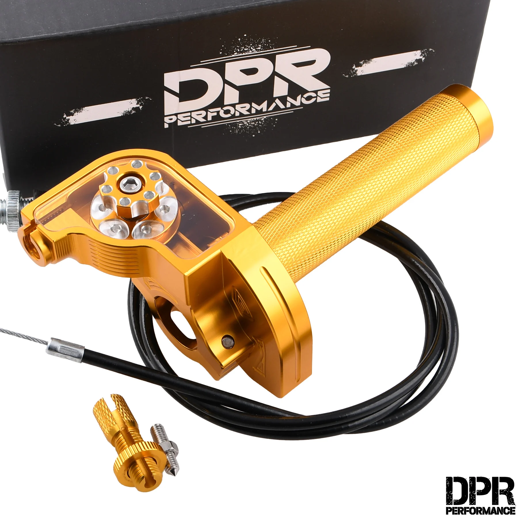 Rollgaz + linka DPR Performance aluminium CNC złoty — ujęcie 1