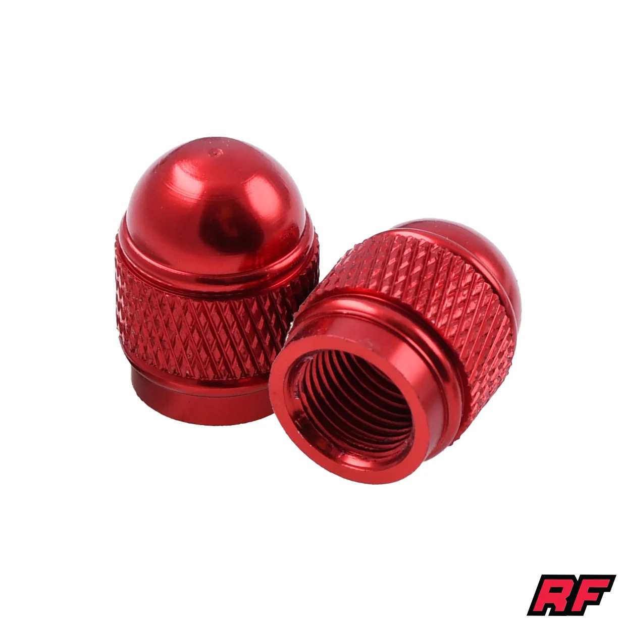 Nakrętka wentyla Racing Force scepter czerwona 2szt — ujęcie 1