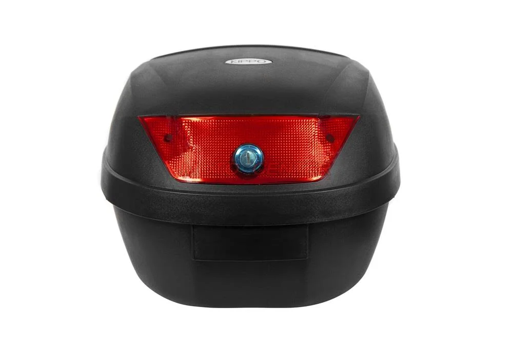 Kufer Kippo YM-807 czarny mat czerwony Odblask 28L — ujęcie 2