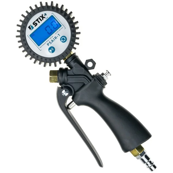Pistolet do pompowania kół, opon z manometrem elektronicznym — ujęcie 11