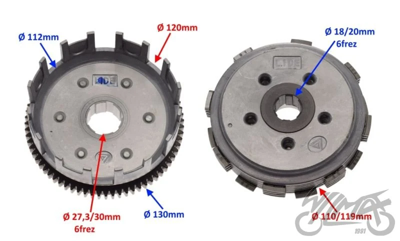 Sprzęgło do Zipp VZ-2 komplet — ujęcie 2