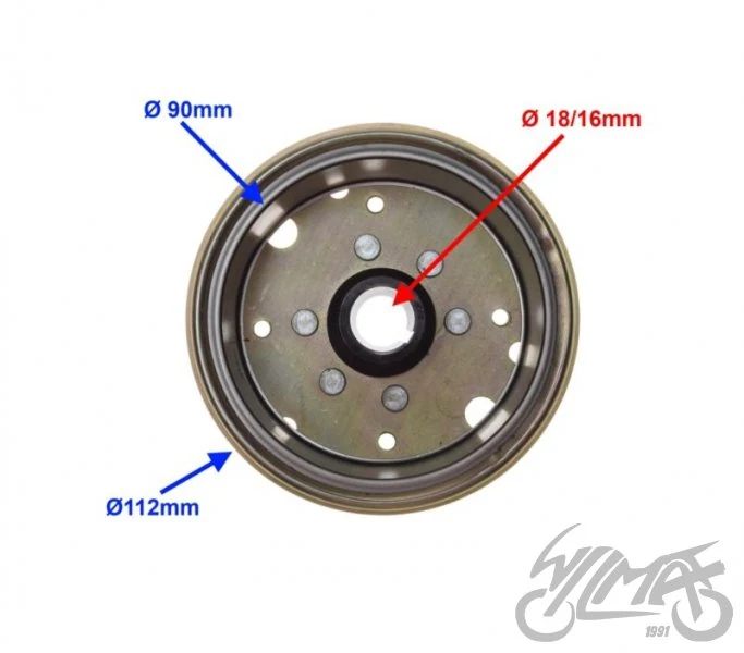 Koło magnesowe 4T GY6 125cc — ujęcie 2