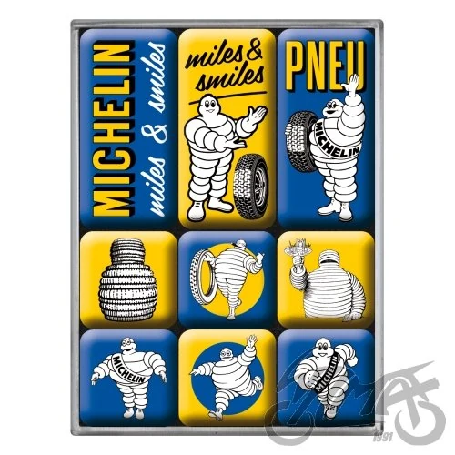 Magnes Michelin logo 9 szt. 83131 — ujęcie 1