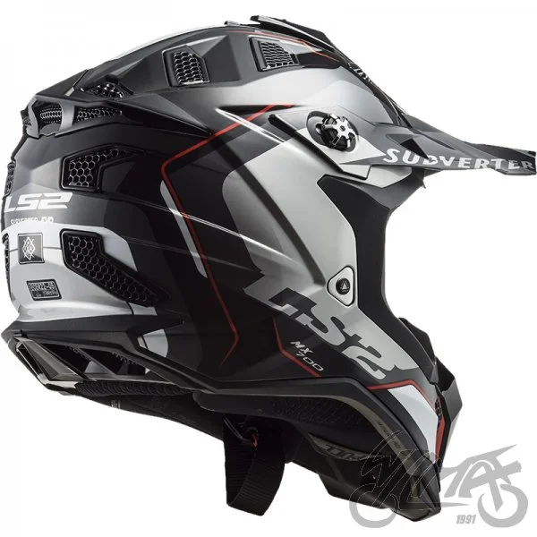 Kask LS2 MX700 subverter Evo arched bl.sil.tit XL — ujęcie 2