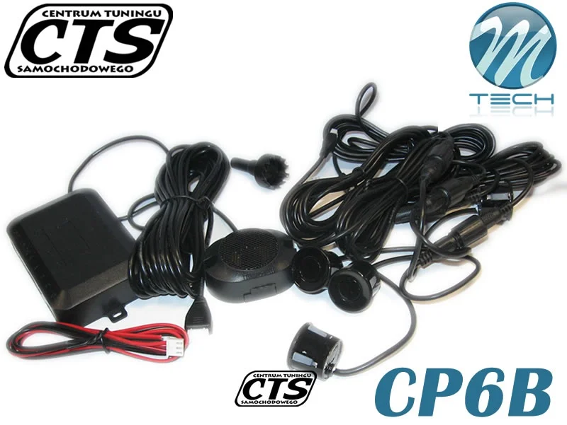 Czujnik cofania/parkowania buzzer (czarny) 4 sensory — ujęcie 4