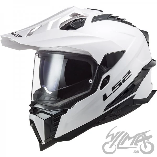 Kask LS2 MX701 Explorer Solid White — rozmiar M