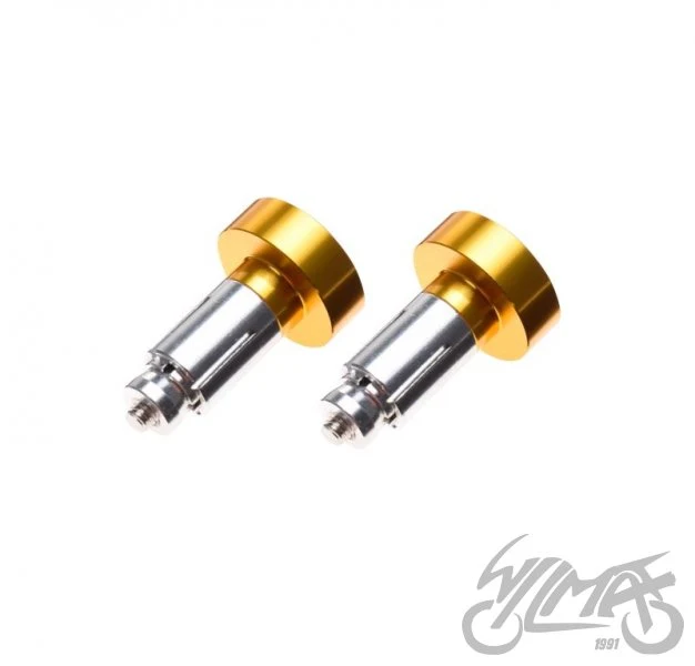 Złote końcówki kierownicy — AW56918BGD, komplet — ujęcie 3