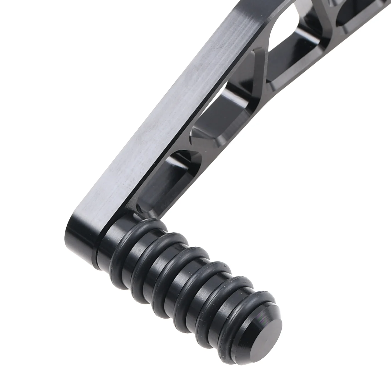 Dźwignia zmiany biegów Simson S51 czarna aluminium CNC racing DPR Performance — ujęcie 4