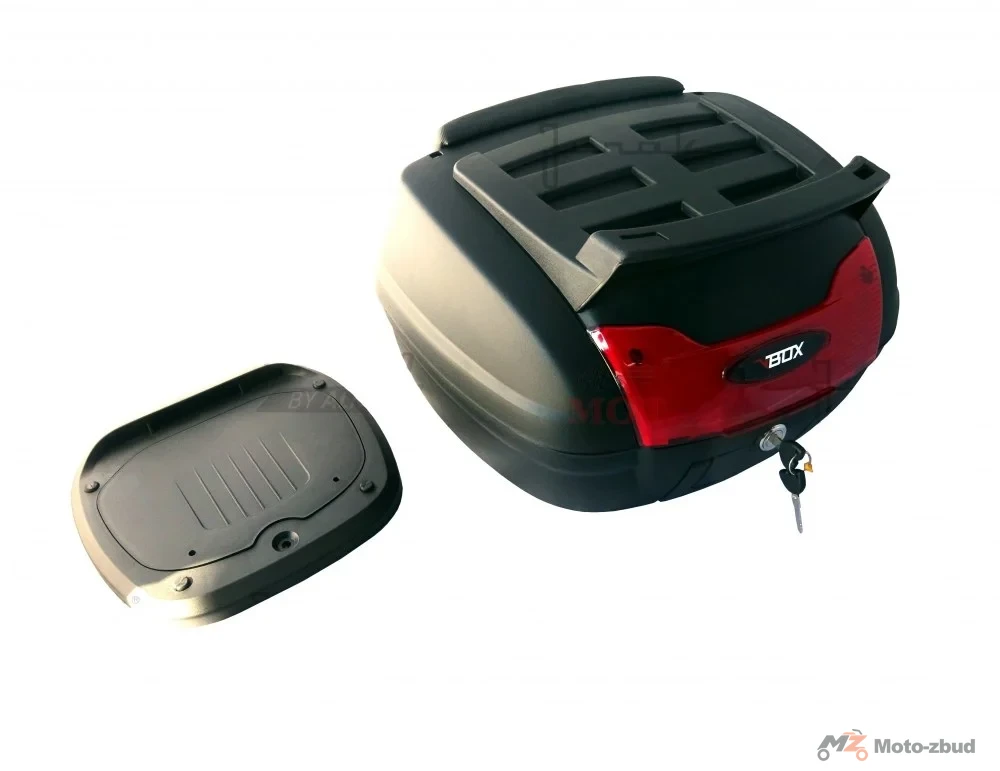 Kufer tylny vbox 0879 czarny z odblaskiem - pojemność 40 l — ujęcie 2