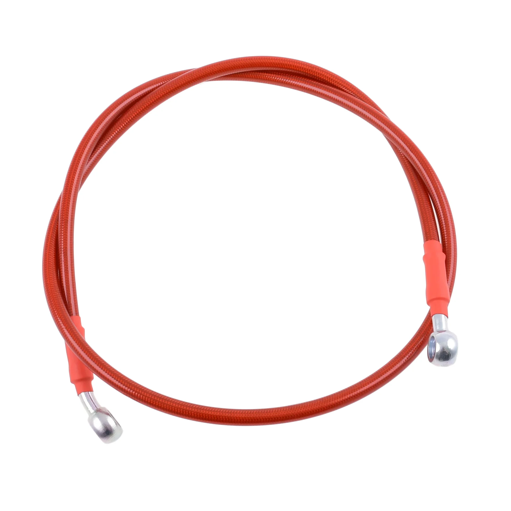 Przewód hamulcowy Racing Force V2 w oplocie 100 cm czerwony — ujęcie 1