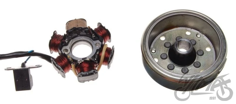 Stator iskrownik 6 cewek + koło magnesowe — ujęcie 4