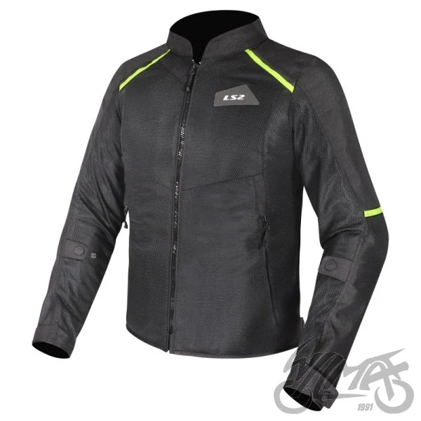 Kurtka LS2 Breeze męska Black Yellow S