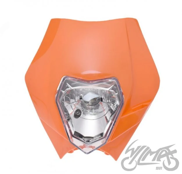 Pomarańczowa owiewka z reflektorem BA20D do KTM 390 Duke — AW2353 — ujęcie 2