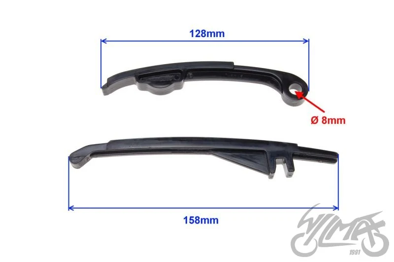 Prowadnica łańcucha rozrządu do Piaggio Zip 50 4T — ujęcie 2