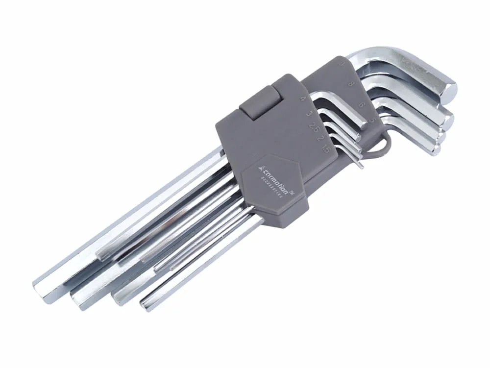 Klucze imbusowe 9 szt. 180 mm