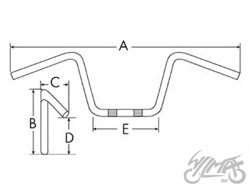 Kierownica do Yamahy YBR 125 — ujęcie 3