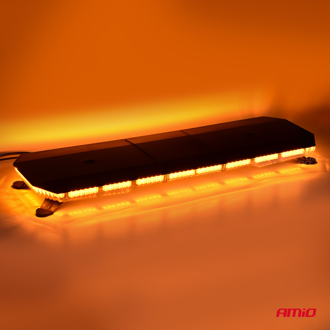 Belka ostrzegawcza LED 51 funkcji 117 cm homologacja R65 R10 12-24V — ujęcie 8