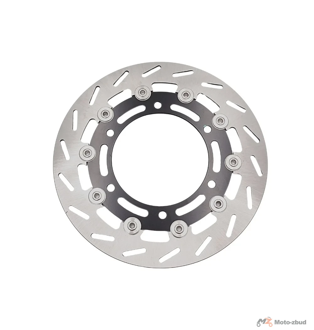 Junak M12VINTAGE400 tarcza (H300) "pływająca" hamulca hydraulicznego przód (prawa) (moc.6 śrub) (śr.wew.135 mm) — ujęcie 2