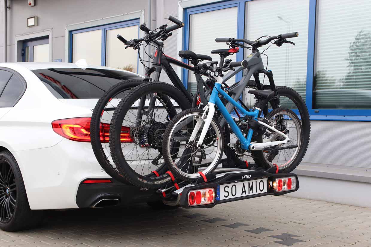 Bagażnik rowerowy na hak - 3 rowery TBC-01/3 — ujęcie 3