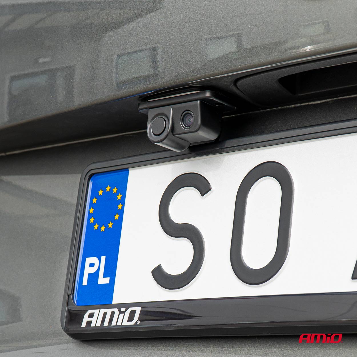 Kamera cofania z czujnikiem parkowania 2w1 720p 12 V HD-601 — ujęcie 2