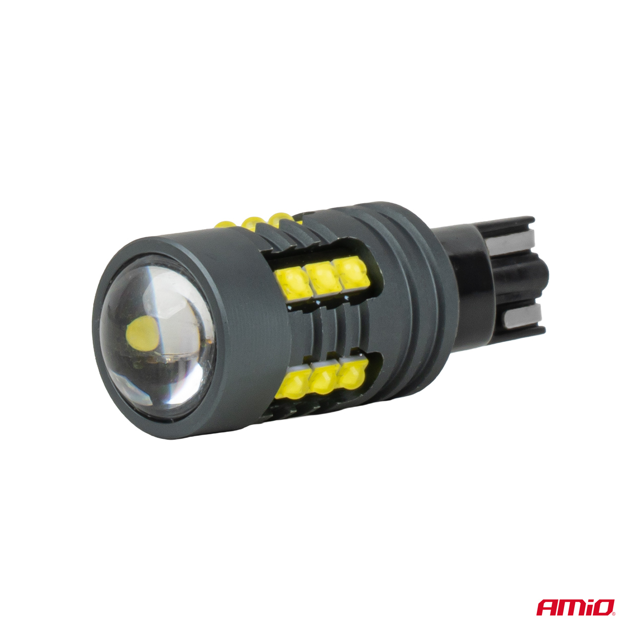 Żarówki LED STANDARD W16W T15 2525 18SMD białe 12 V 24 V — ujęcie 3