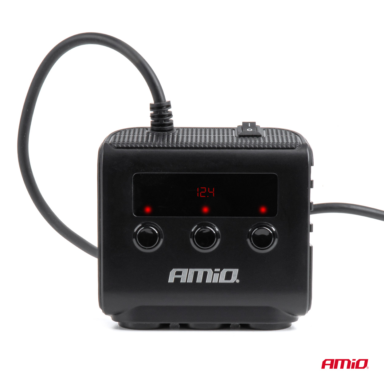 Rozgałęźnik gniazda zapalniczki z ładowarką 4xUSB-A QC3.0 PD 3.0 180 W — ujęcie 7