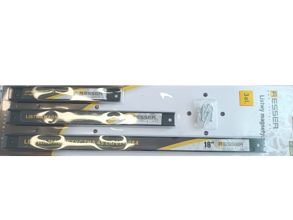 Zestaw listw magnetycznych 200/300/455 mm - 3 elementy RESSER 07-1084 — ujęcie 2