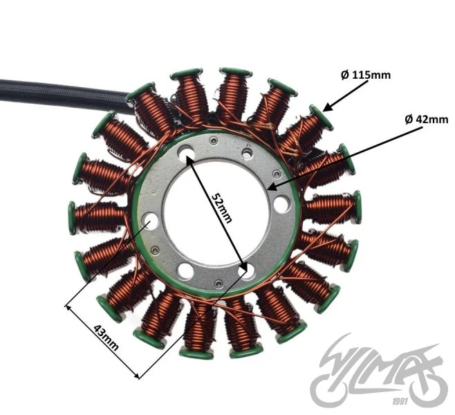 STATOR18 cewek do Hondy VFR800 2002–2009 — ujęcie 2