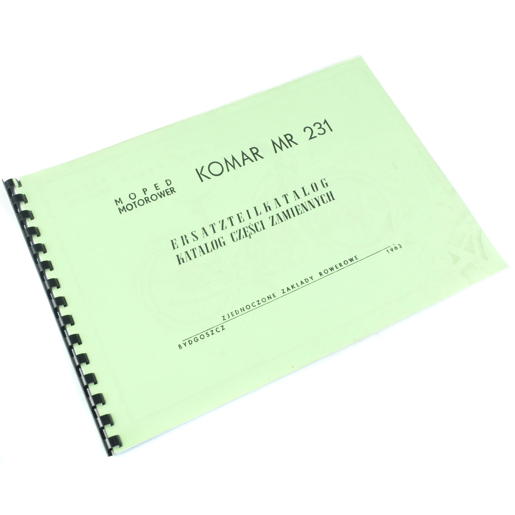 Katalog części Romet Komar 231 PL