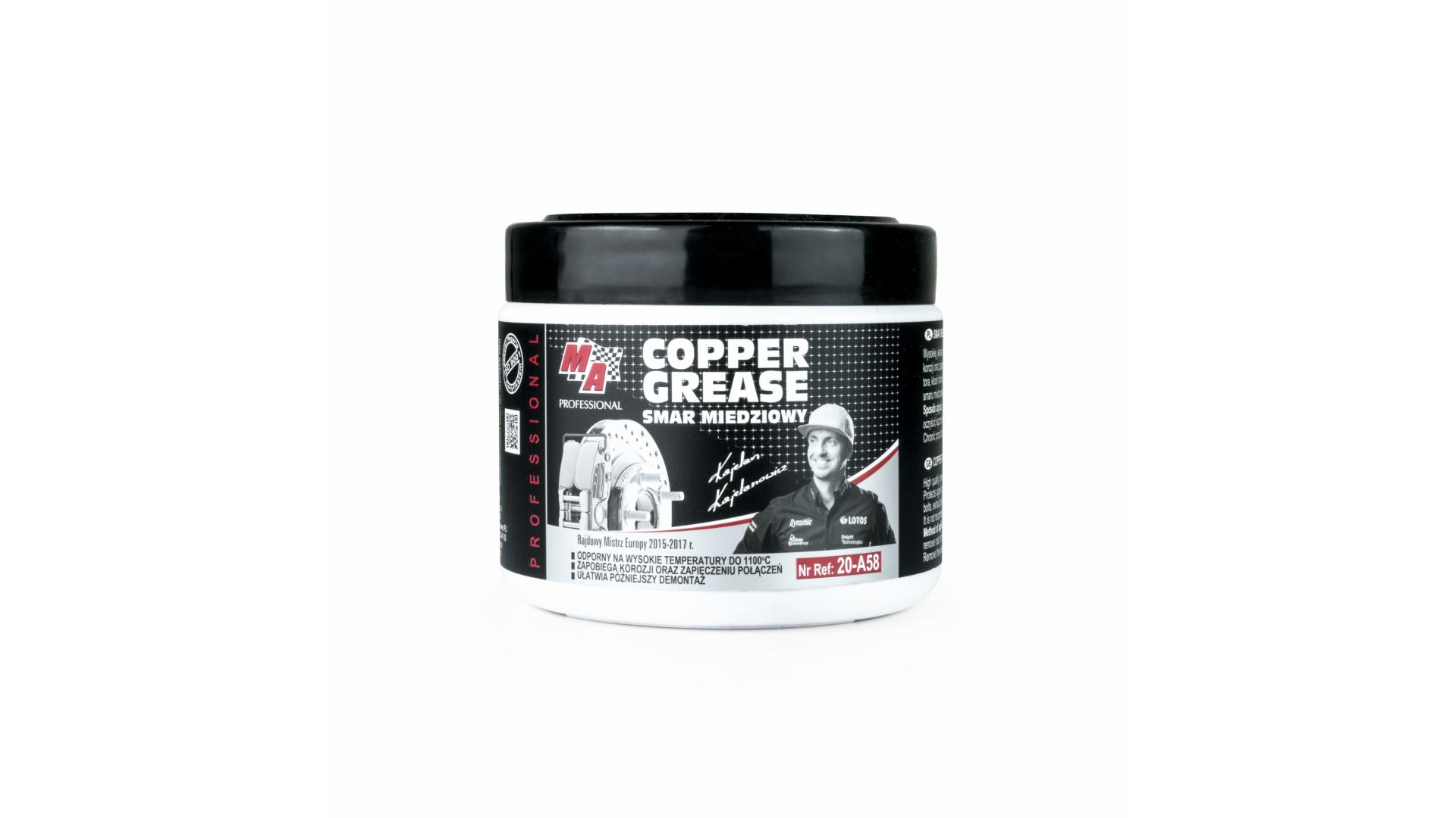 Smar Miedziowy Wysokotemperaturowy Pasta - 500g Puszka