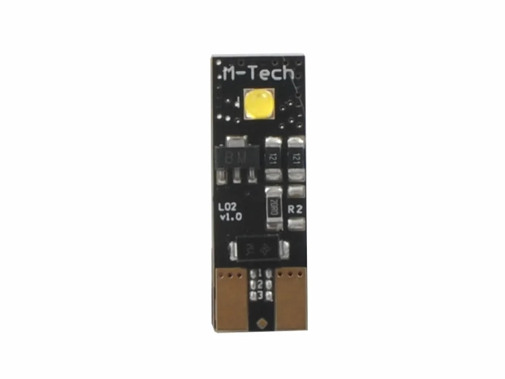 Żarówka W5W T10 12V 2 LED HP CANBUS biała M-TECH PLATINUM (2szt.) — ujęcie 2