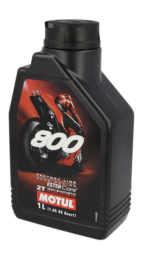 Olej MOTUL 800 factory line road racing 2T 1 l — ujęcie 5