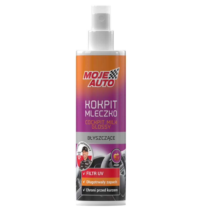 Mleczko do kokpitu błyszczące jabłko 0,3L