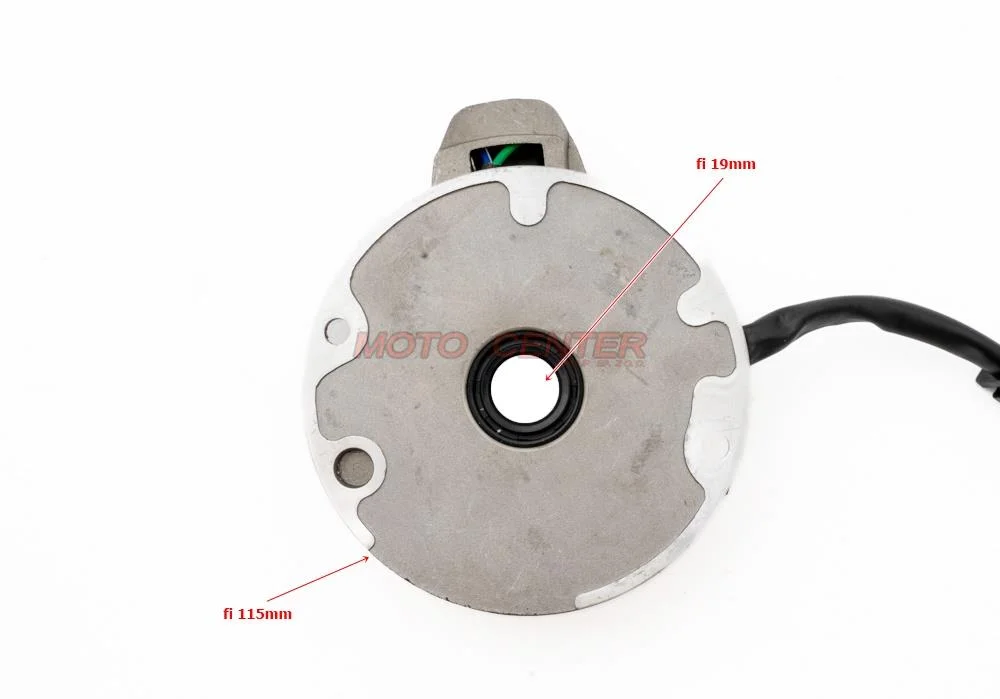 Stator 2 cewki 5 przewodów 125 cm³ Cross Quad ATV 4T — ujęcie 2
