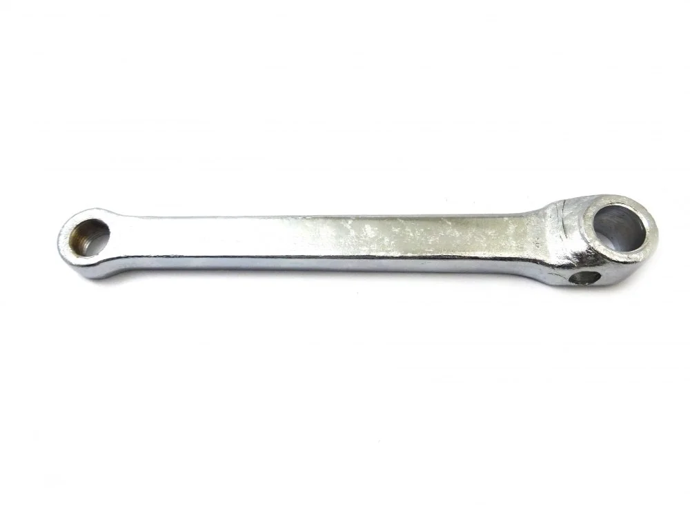 Korba lewa 170 mm stalowa chrom na klin