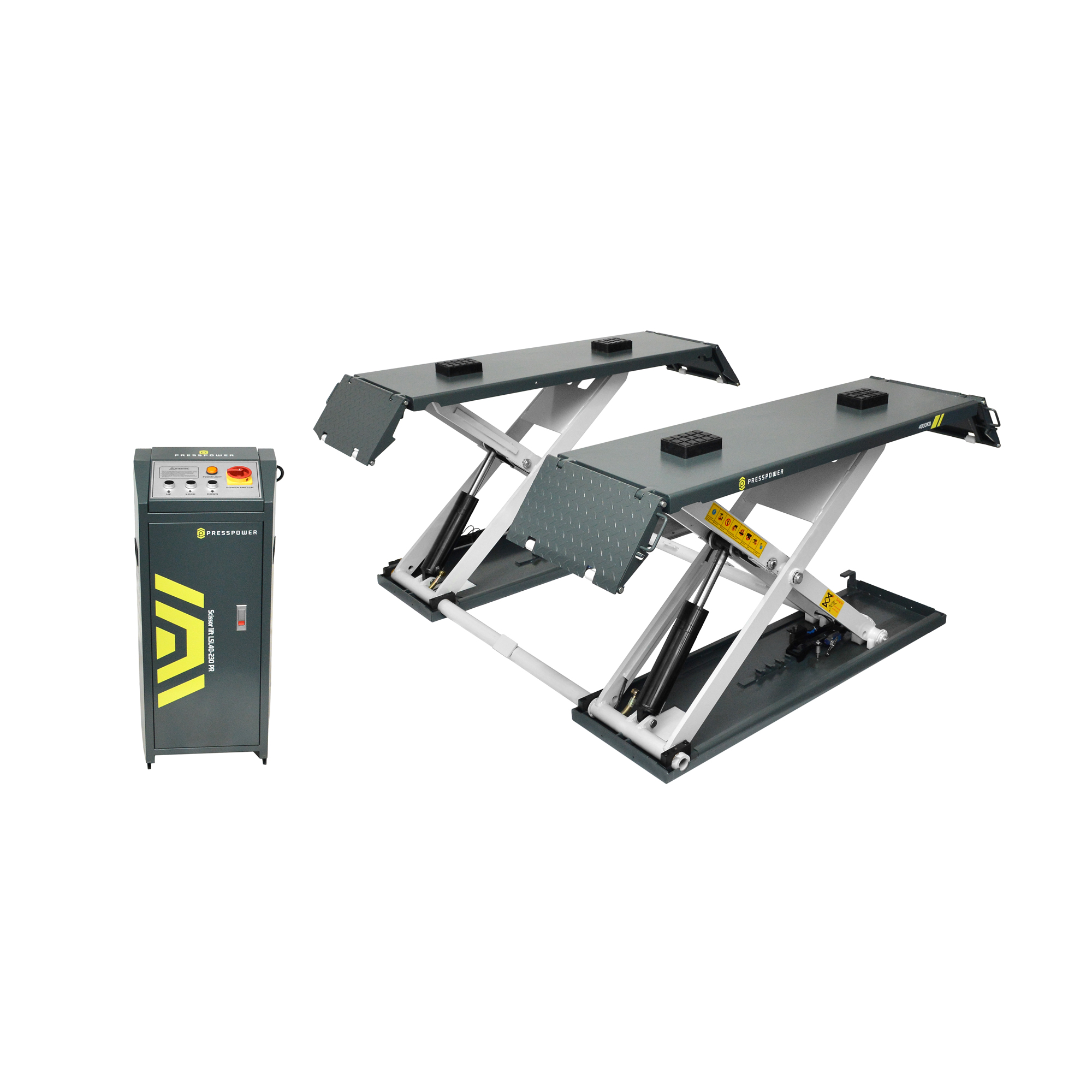 Podnośnik nożycowy 4T mobilny 230 V PRESSPOWER LSL40-230 PR — ujęcie 2