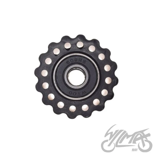 Rolka prowadząca łańcucha 38 mm — otwór 8 mm, czarna, AW56774 — ujęcie 2
