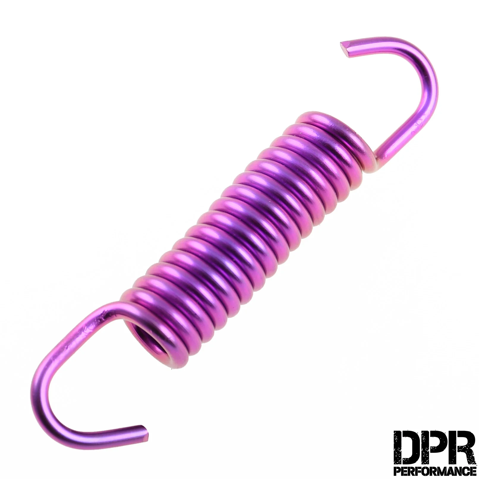 Sprężyna mocowania tłumika Simson tytanowa purple DPR Performance — ujęcie 1