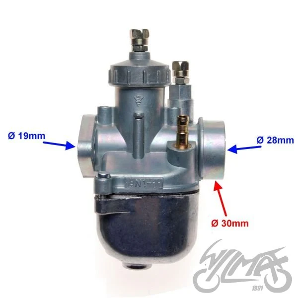 Gaźnik tuningowy do Simsona S51 i S70, wylot 19 mm — SN9904 — ujęcie 2
