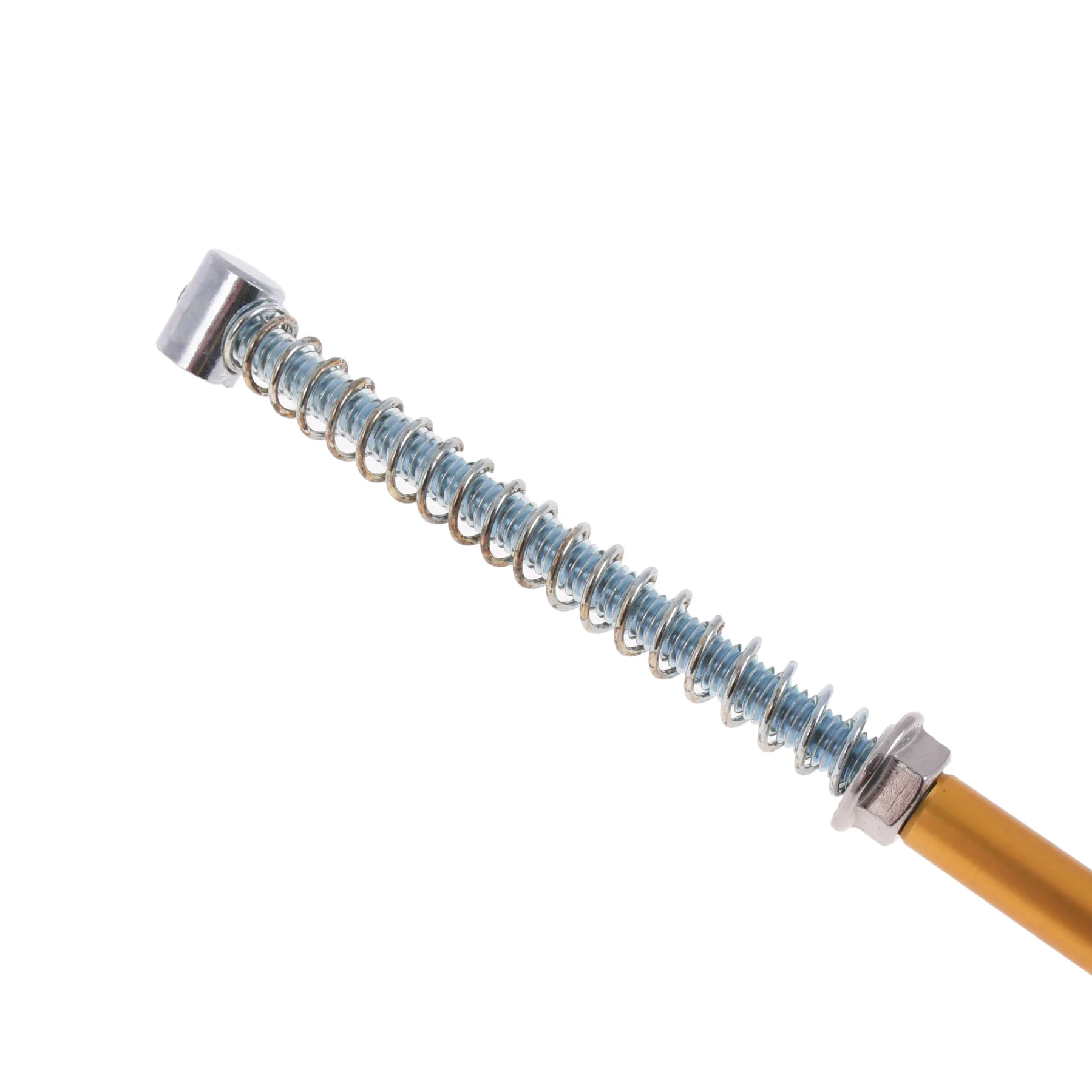 Pręt cięgno hamulca tył Simson 485 mm złoty CNC racing JMP — ujęcie 1