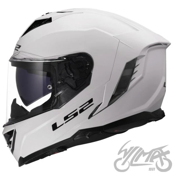 Kask LS2 FF818 Storm III Solid gloss White — rozmiar S — ujęcie 3